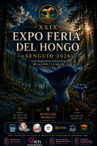 Senguio celebra la riqueza de sus bosques con la Expo Feria del Hongo 2026