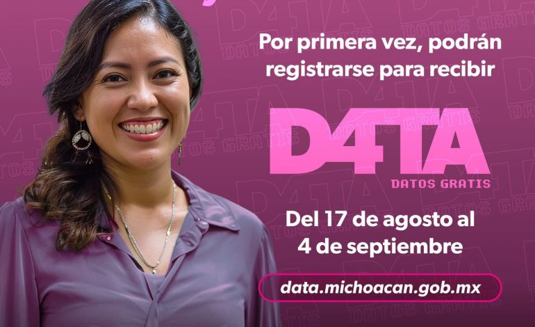 D4TA Datos Gratis ahora beneficiará a docentes de bachillerato y universidad pública