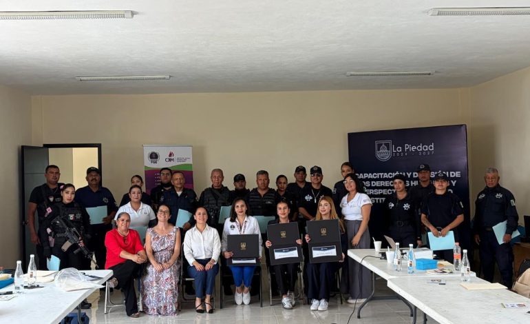 CJIM fortalece capacitación de cuerpos policiales para prevenir y atender la violencia de género