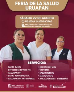 SSM llevará Feria de la Salud gratuita a Uruapan