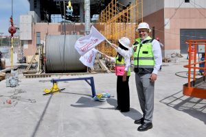 Avanza teleférico de Morelia al 72%, inician colocación de 7 km de cable portador: Bedolla