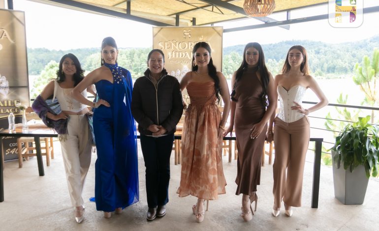 Jeovana Alcántar encabeza la presentación de las participantes a Señorita Hidalgo 2026