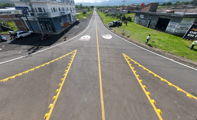 SCOP rehabilita camino Coeneo-Zipiajo en beneficio de casi 7 mil habitantes