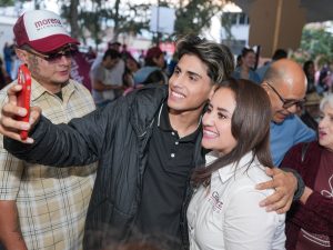 “Hay Morena para rato”: Gladyz Butanda defiende la transformación en tenencia Morelos.<br>