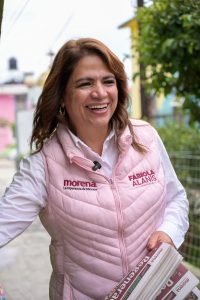 Fabiola Alanís, en la ruta correcta para fortalecer la Cuarta Transformación en Michoacán.<br>