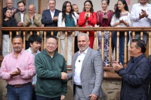 Bedolla y embajador de China impulsan agenda económica, turística y cultural para Michoacán<br>