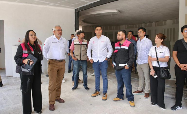 Avanza al 70 % la modernización del Planetario de Morelia; contará con tecnología 8K de vanguardia: Bedolla.