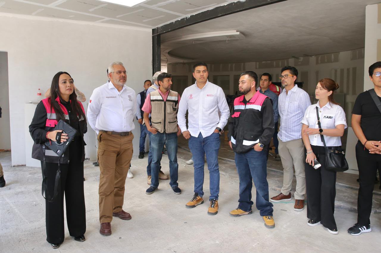 Avanza al 70 % la modernización del Planetario de Morelia; contará con tecnología 8K de vanguardia: Bedolla.