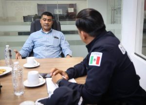 SSP fortalece coordinación con autoridades de EE.UU. para reforzar seguridad en la región aguacatera.