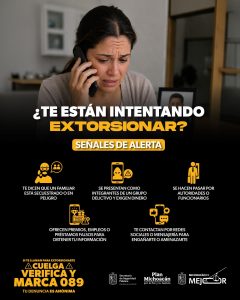¿Sabes cómo actuar ante un intento de secuestro virtual? La SSP te guía para evitarlo.