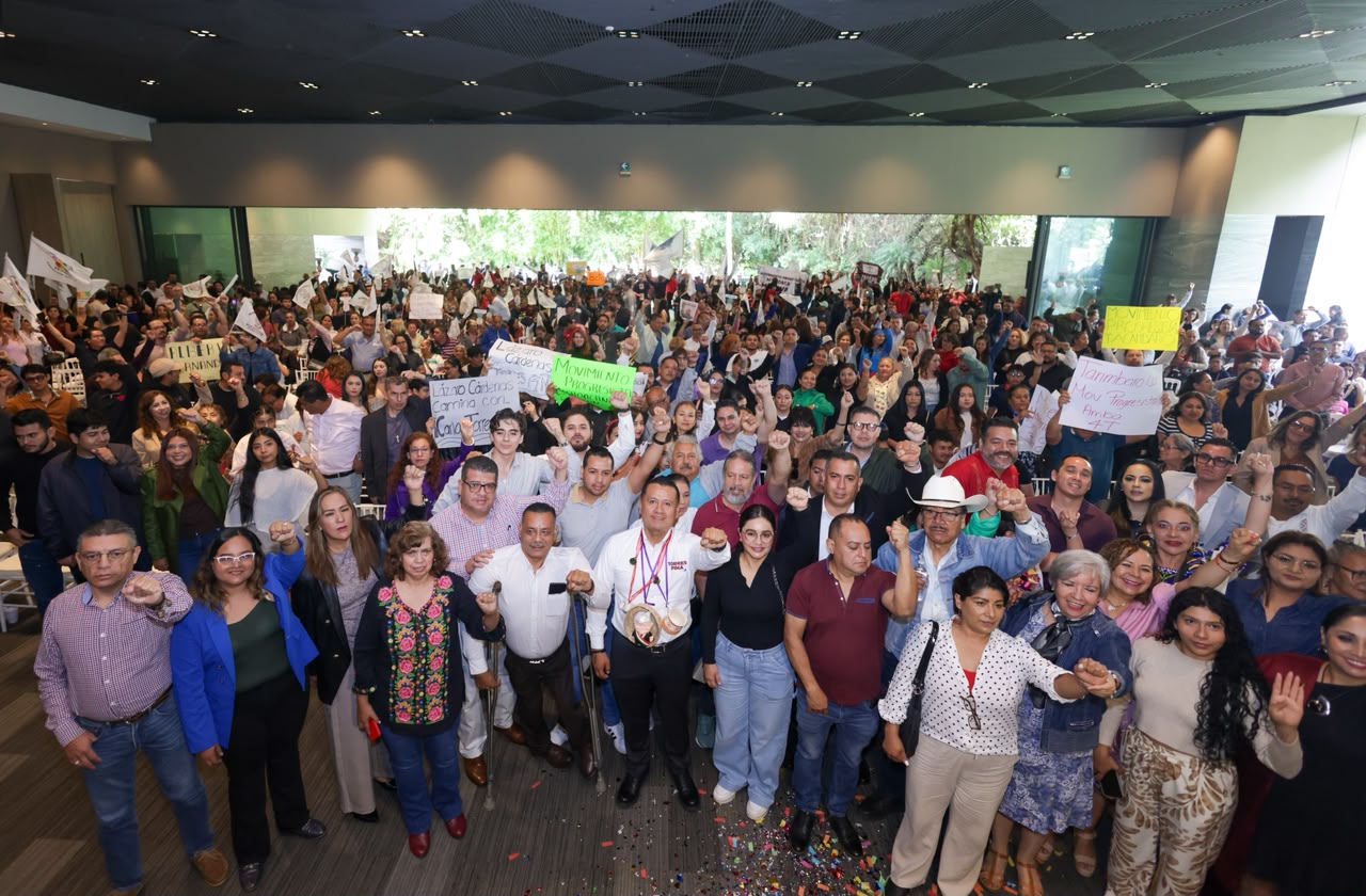 Movimiento Progresista cierra filas con Torres Piña y despliega respaldo territorial en Michoacán.
