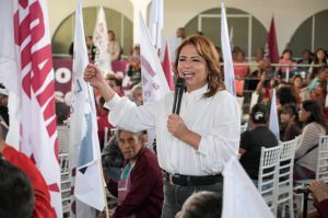En Zitácuaro, pueblos y comunidades cierran filas con Fabiola Alanís.