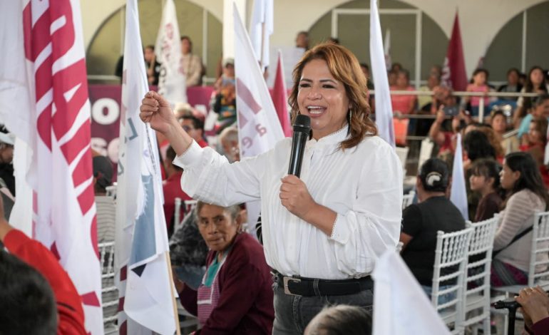 En Zitácuaro, pueblos y comunidades cierran filas con Fabiola Alanís.