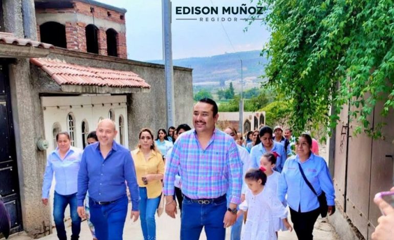 Edison Muñoz invita a los tarimbarenses a escuchar el Segundo Informe de Gobierno.