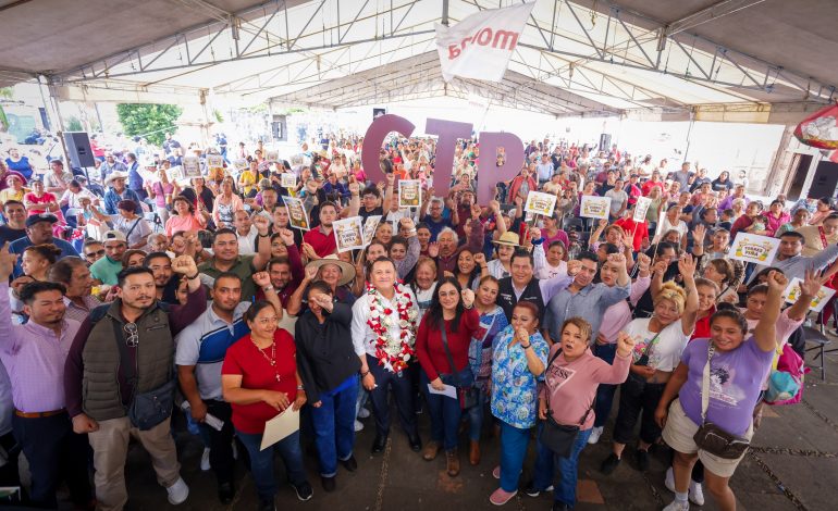 Torres Piña llama desde Tiripetío a construir la transformación escuchando a las comunidades