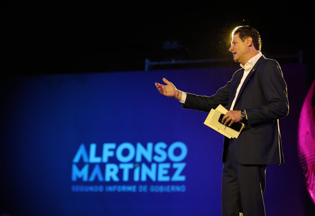 Presenta Alfonso Martínez Alcázar su II Informe de Gobierno.