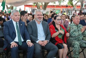 Ario avanza con más de 55.5 mdp estatales en infraestructura: Bedolla.<br>