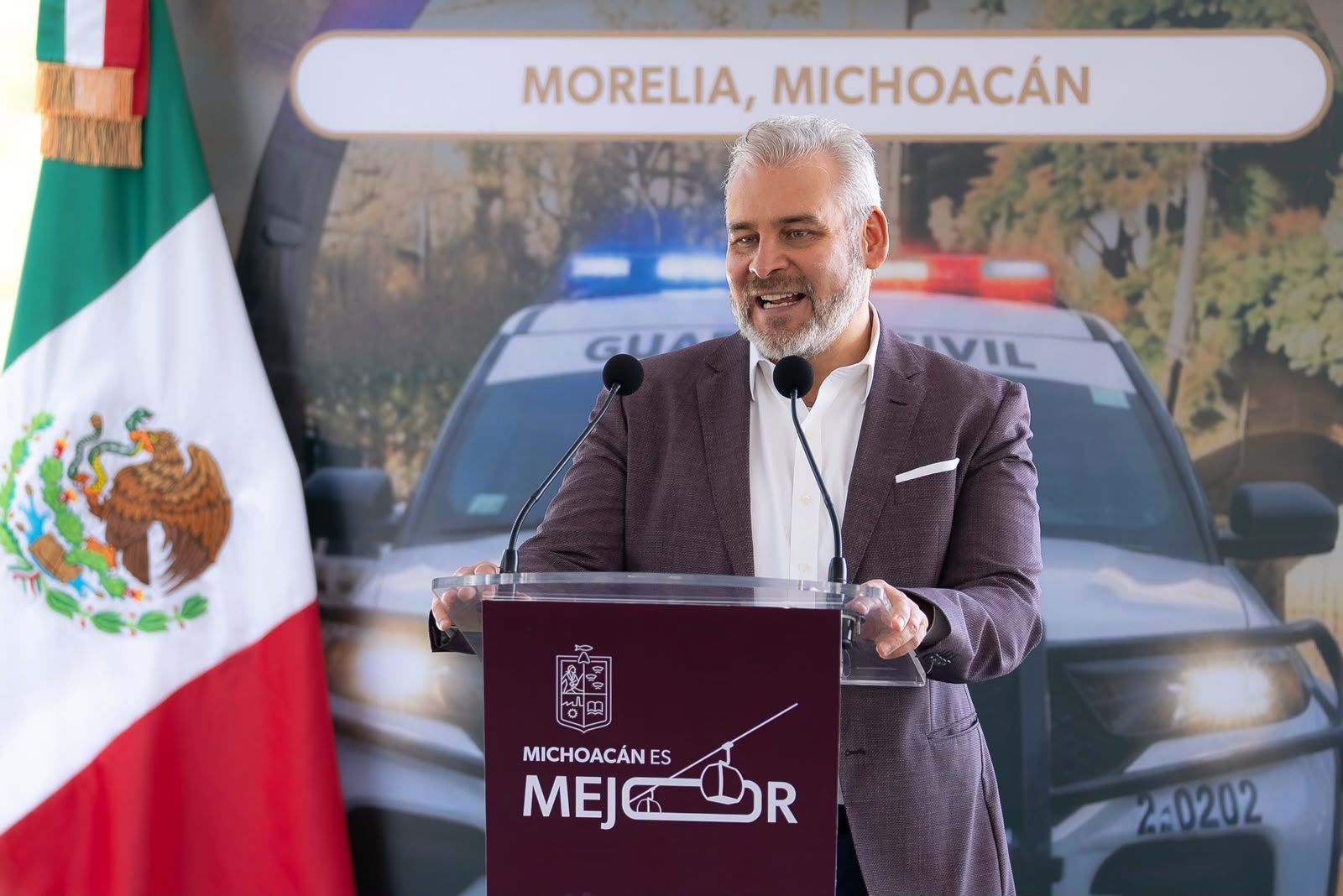 Destaca Bedolla avances del Plan Michoacán, van 950 capturas de generadores de violencia.