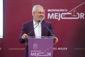 Michoacán lidera en decomiso de armas; avanza la seguridad efectiva: Bedolla.<br>