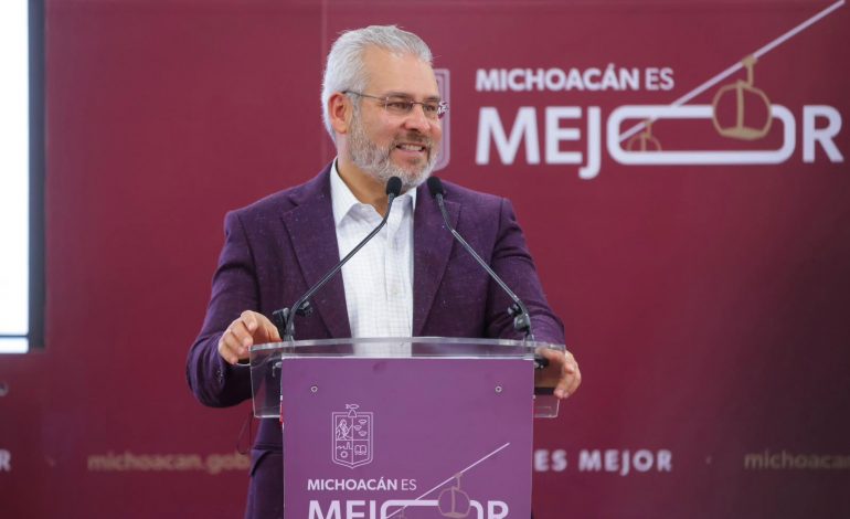Michoacán lidera en decomiso de armas; avanza la seguridad efectiva: Bedolla.