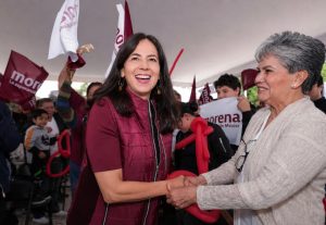 La soberanía se defiende con organización, unidad y trabajo territorial: Gaby Molina.