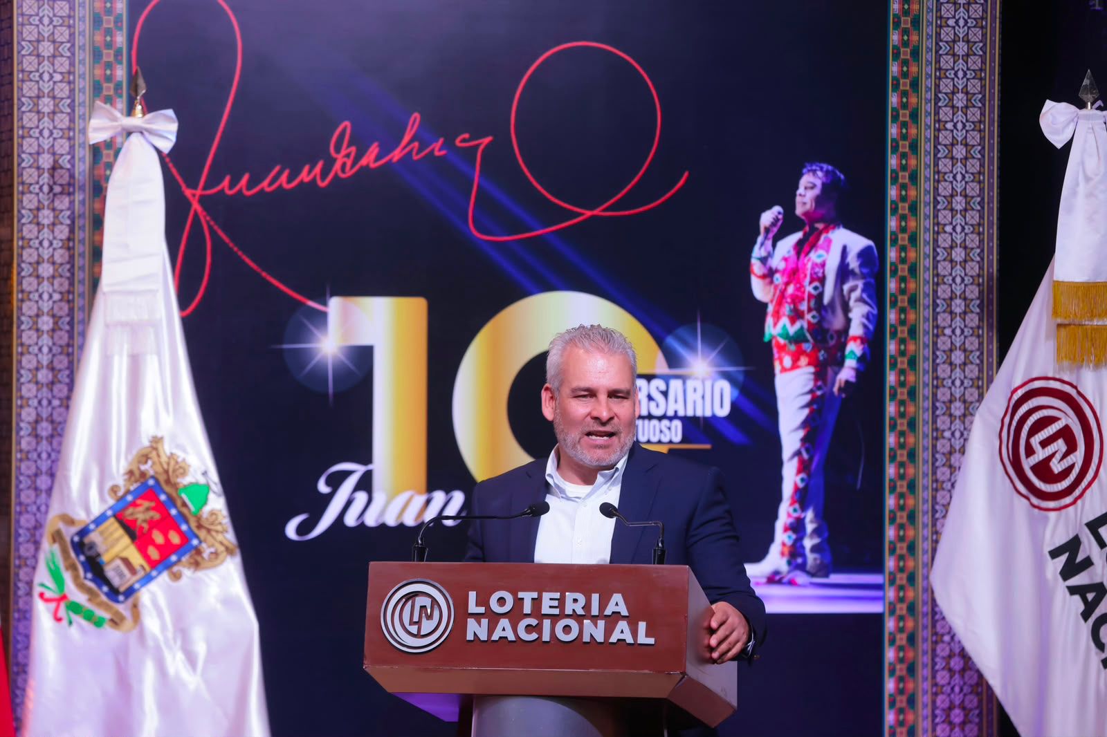 Juan Gabriel, el amor eterno de México en la Lotería Nacional: Bedolla.