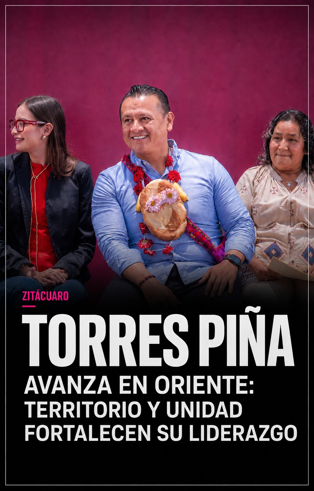 Encuestas y territorio fortalecen el liderazgo de Torres Piña en la región Oriente