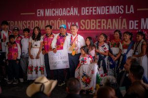 Torres Piña: defender la 4T es defender las raíces purépechas que le dan identidad a Michoacán