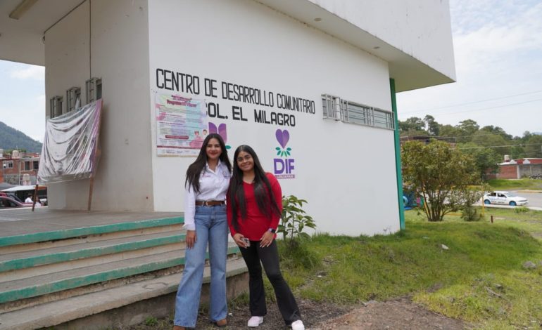 DIF Michoacán impulsa infraestructura y cohesión social en Uruapan.
