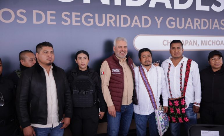 Fundamental seguir coordinados, ustedes son nuestras guías en territorio: Bedolla a Kuarichas