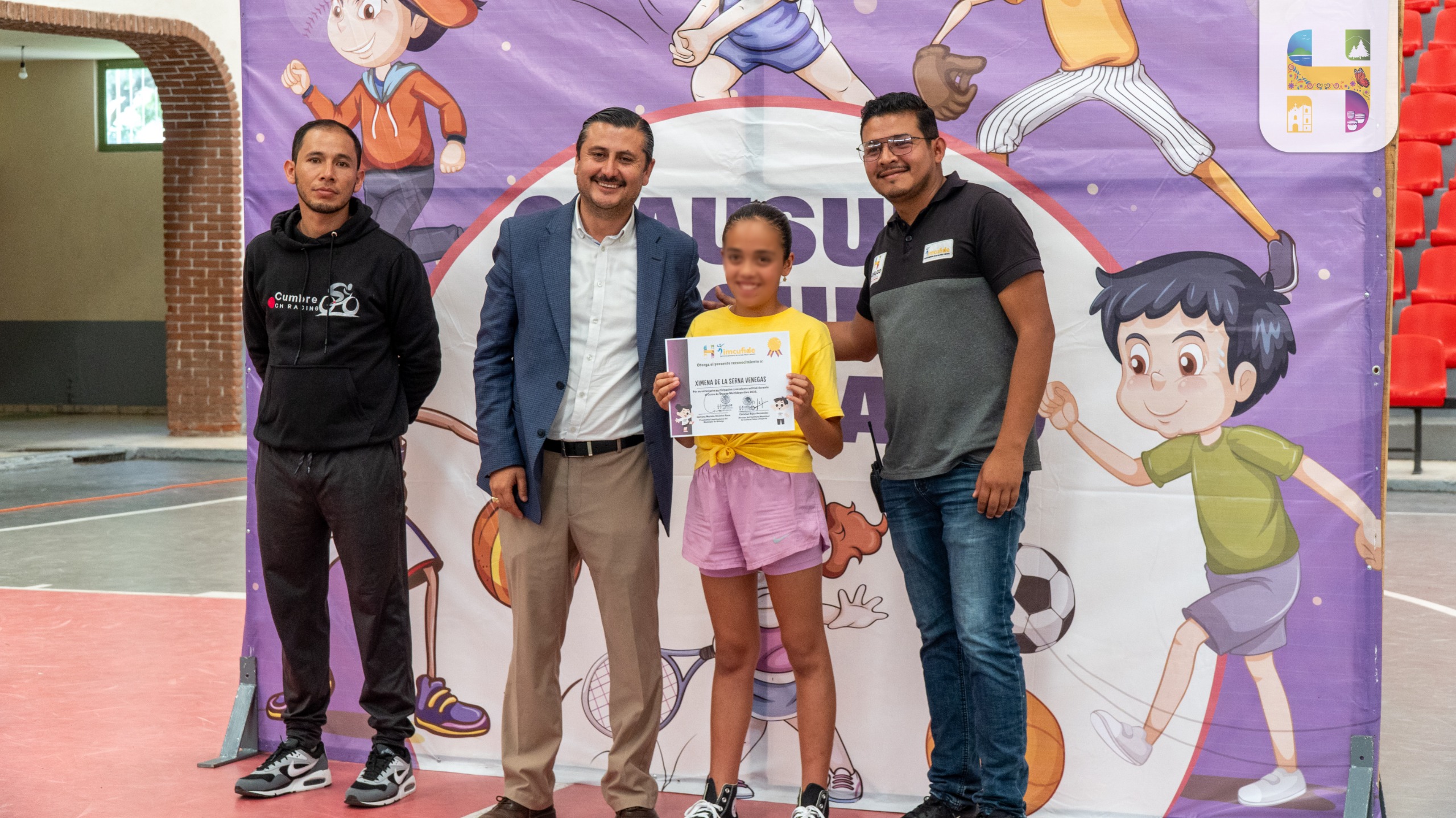 IMCUFIDE clausura Cursos de Verano 2026 con la participación de 150 alumnos