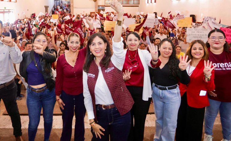 Con el pueblo organizado, avanzamos en la defensa de la soberanía: Gaby Molina.