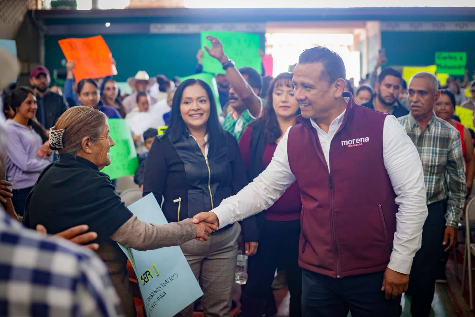 Torres Piña conoce Michoacán: el liderazgo que también llegó a los bordes del mapa.