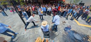 La rehabilitación de la Plaza de La Ranita fortalece convivencia, cultura e identidad en Uruapan.