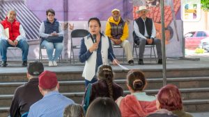 Entrega Jeovana Alcántar apoyos para vivienda a 71 familias de Hidalgo