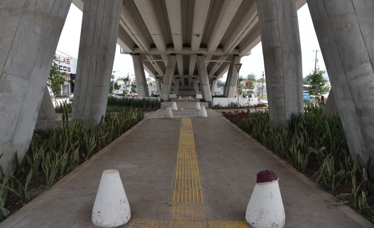 En septiembre se inaugura al 100 % el paso superior ferroviario Independencia.