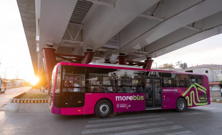 Morebús hará realidad el derecho a una movilidad accesible en Michoacán