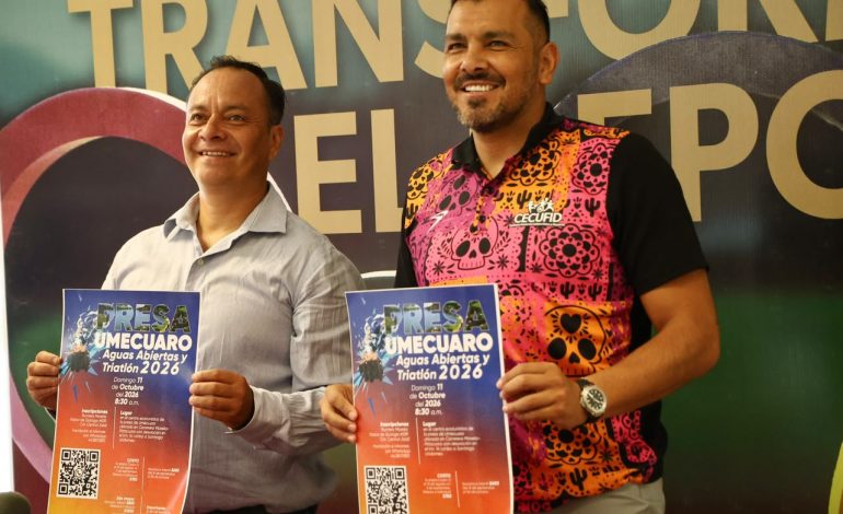 Reto de Aguas Abiertas y Triatlón Umécuaro 2026 reunirá a 300 atletas