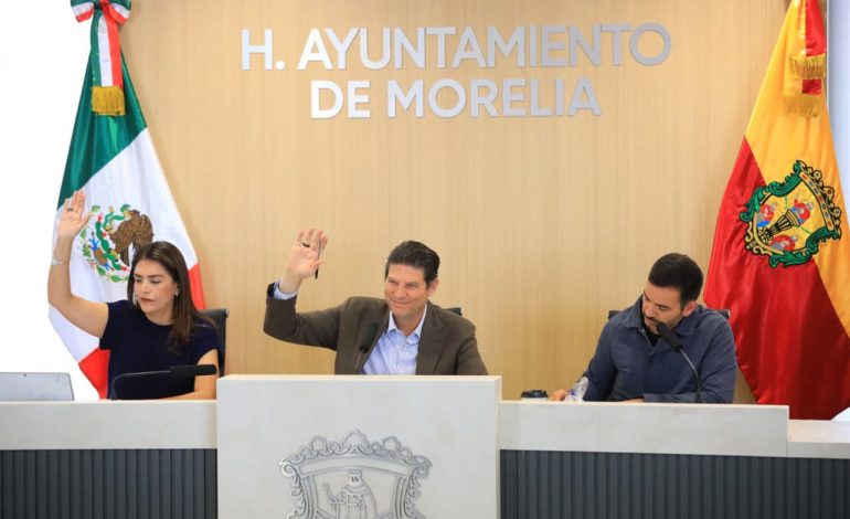 Gobierno de Morelia aprueba iniciativa de Ley de Ingresos 2027