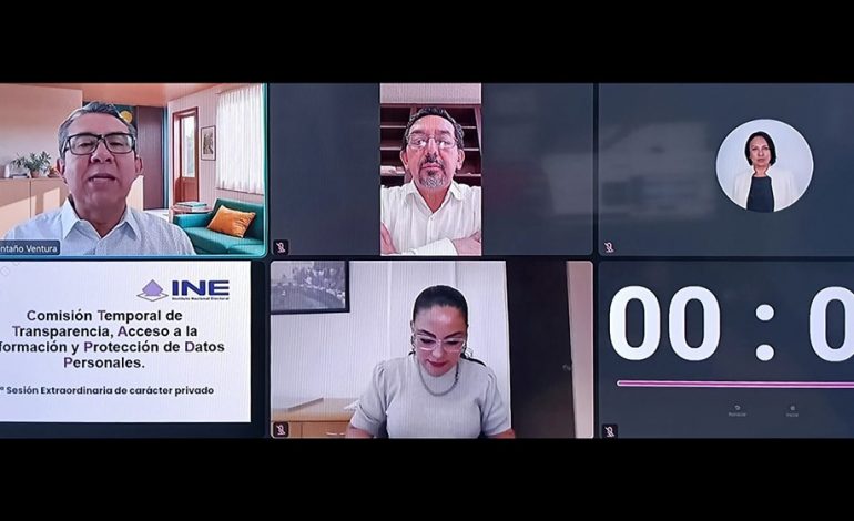 Aprueba Comisión dictamen para reorganizar información del portal del INE con base en intereses de la ciudadanía