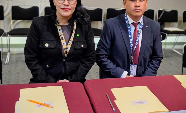 Consolida FGE alianzas y estrategias interinstitucionales para la protección de los derechos humanos