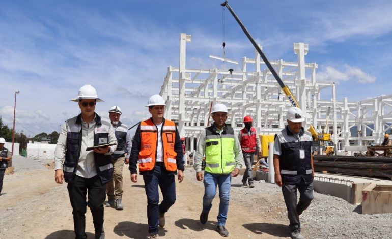 Avanza la construcción del nuevo Hospital de Especialidades del IMSS en Zitácuaro