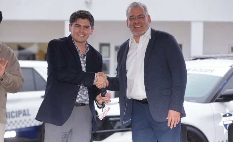 Zitácuaro estrena patrullas Police Interceptor de última generación para reforzar la seguridad: Bedolla
