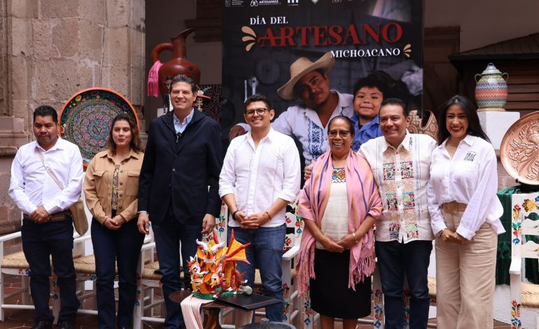 Día del Artesano Michoacano reunirá tradición, cultura y orgullo