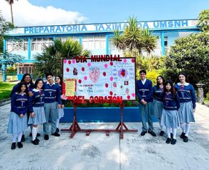 En Prepa Taximaroa se realizaron actividades por el Día Mundial del corazón
