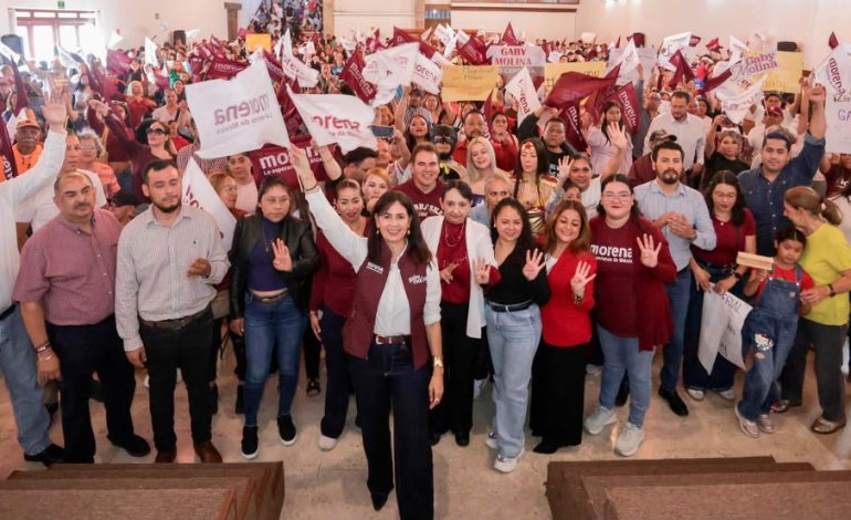 Publicar encuesta de Morena legitima el proceso: Gaby Molina