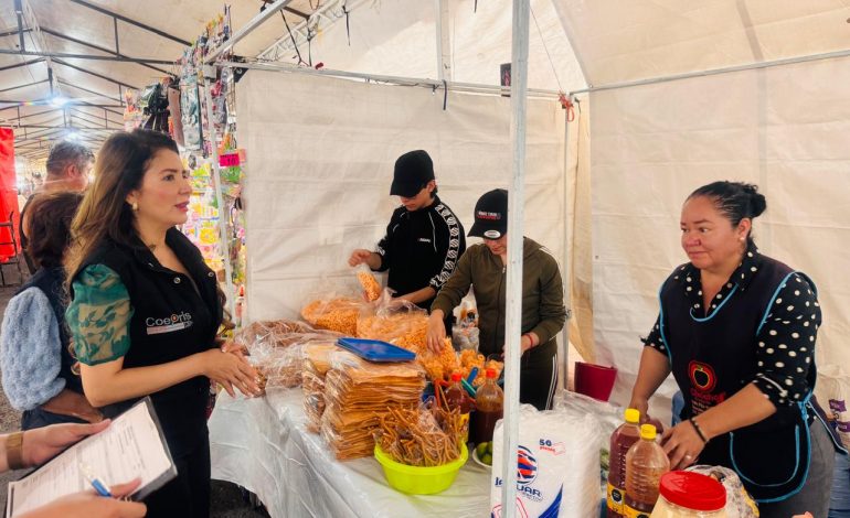Coepris refuerza vigilancia sanitaria durante festejos por el natalicio de Morelos