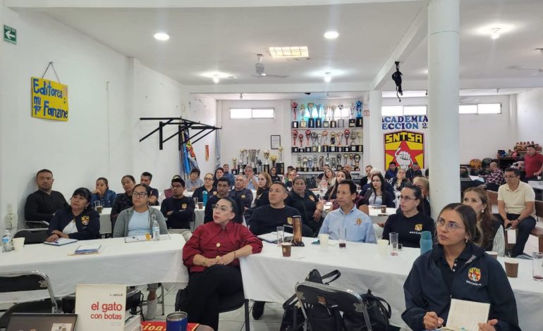 La Delegación del SNTSA 21 Michoacán de ciudad Hidalgo participó en la Jornada de Actualización para Delegadas, Delegados