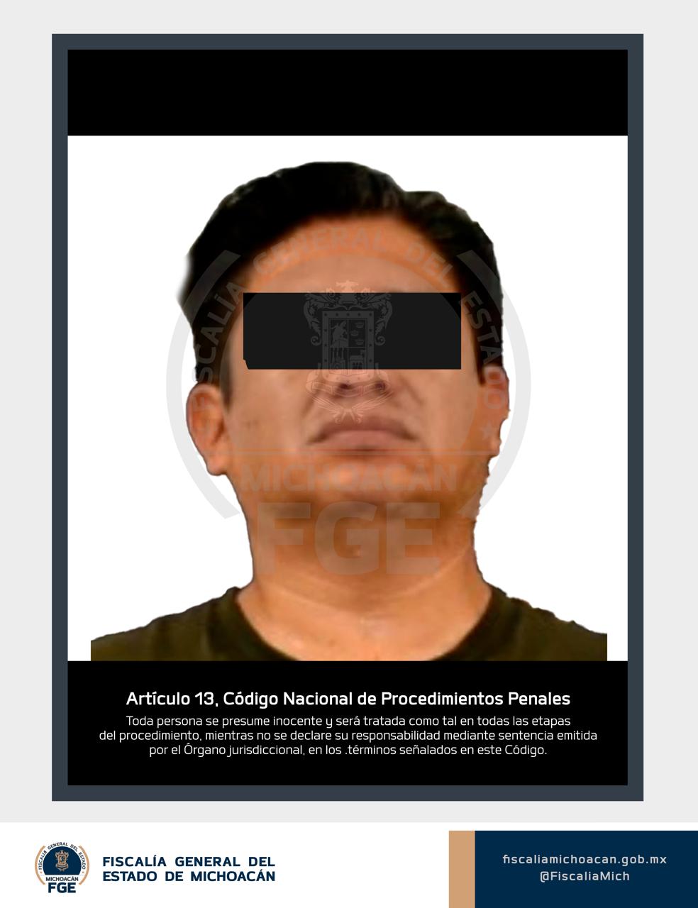 Obtiene FGE vinculación a proceso por extorsión agravada en Uruapan