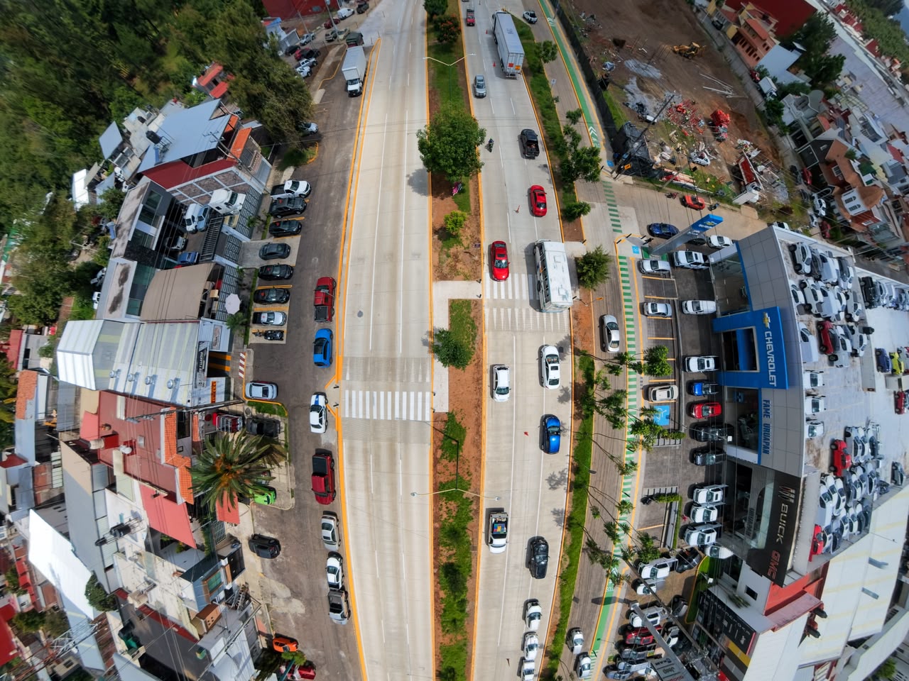 Paseo de la Revolución, un espacio incluyente para peatones, ciclistas y automovilistas de Uruapan